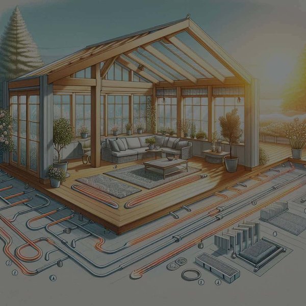 Comment choisir et installer un sol chauffant dans une véranda pour une utilisation toute l'année ?